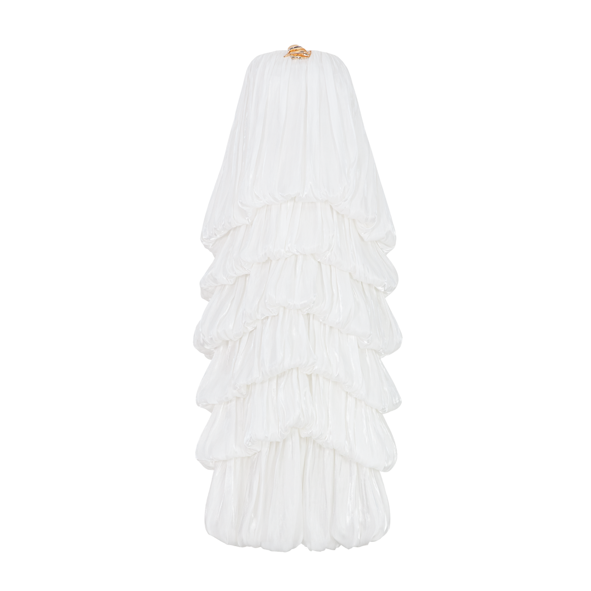 (PRE-ORDER) Maxi Glitter Silk Mushroom Dress