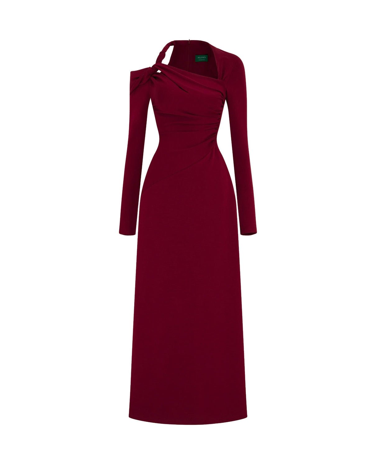 Ruffle Shoulder Dress