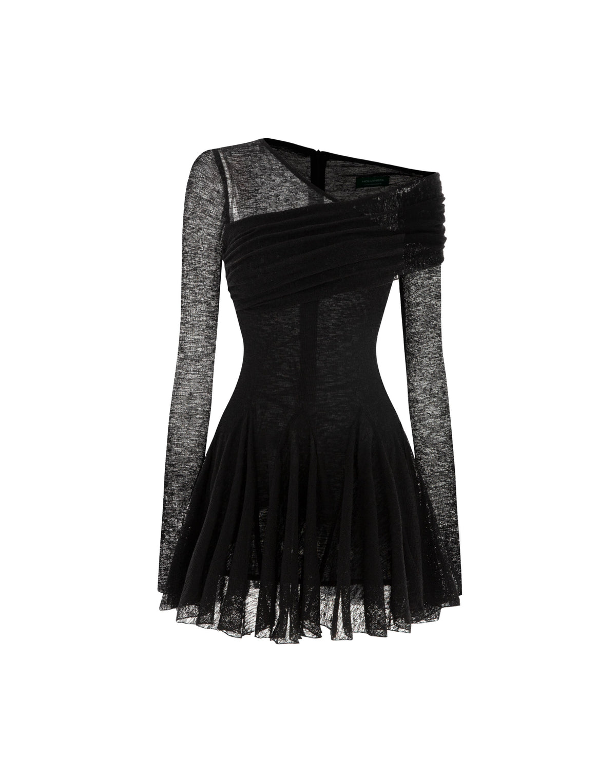 (PRE-ORDER) Panel Stretch Mesh Dress