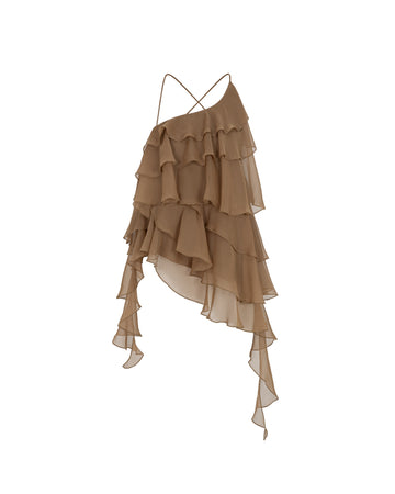 Ripple Ruffle Top