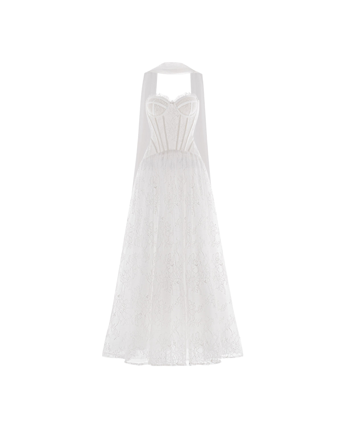 Rosaline Lace Corset Gown (Pre-Order 14 Days)