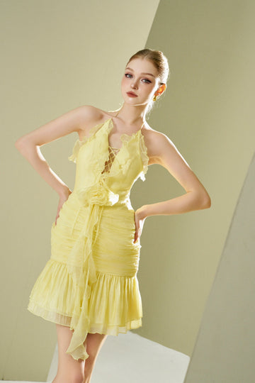 Dress With Ruffles Detail