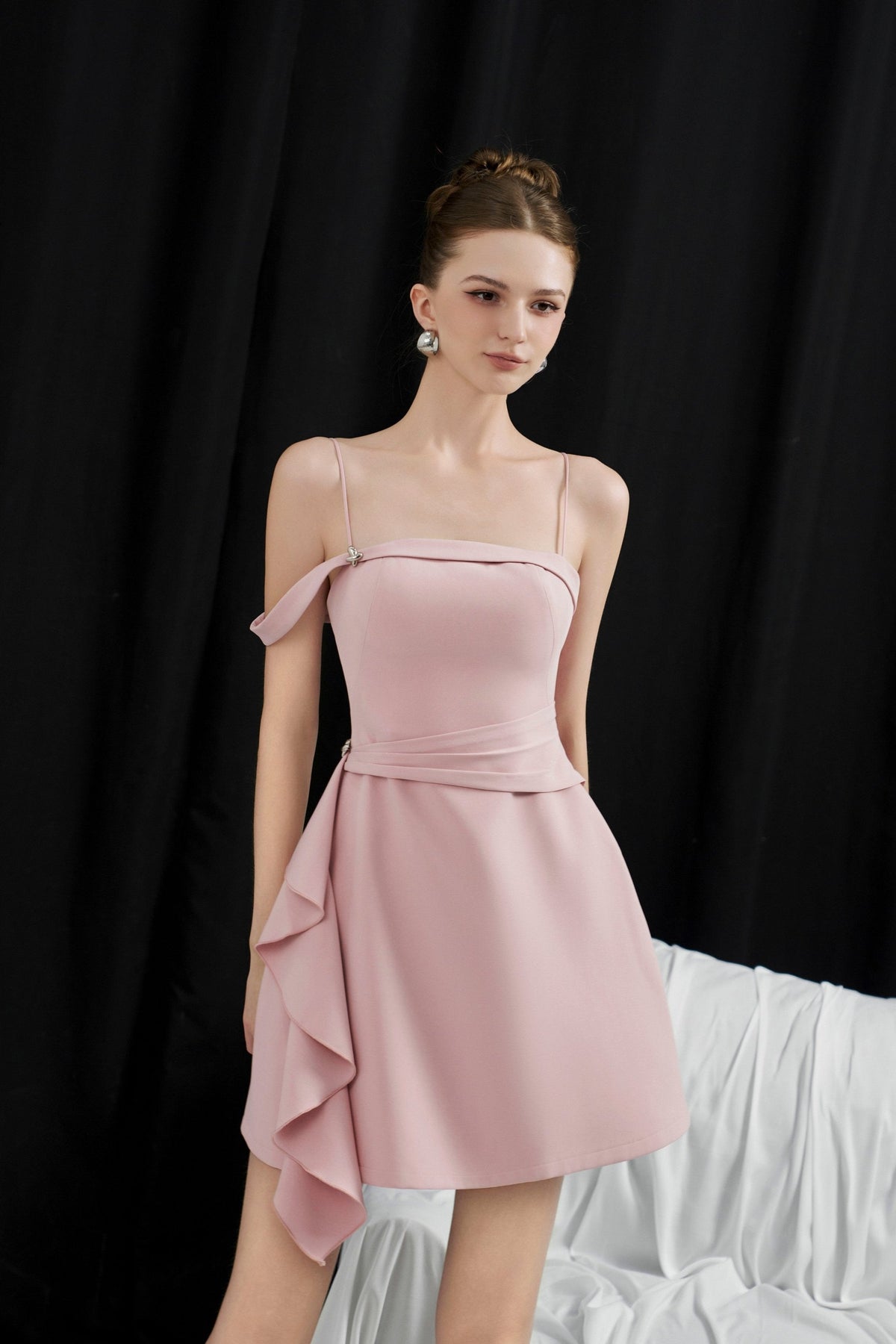Dress With 2 Off-The-Shoulder Straps