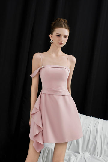 Dress With 2 Off-The-Shoulder Straps