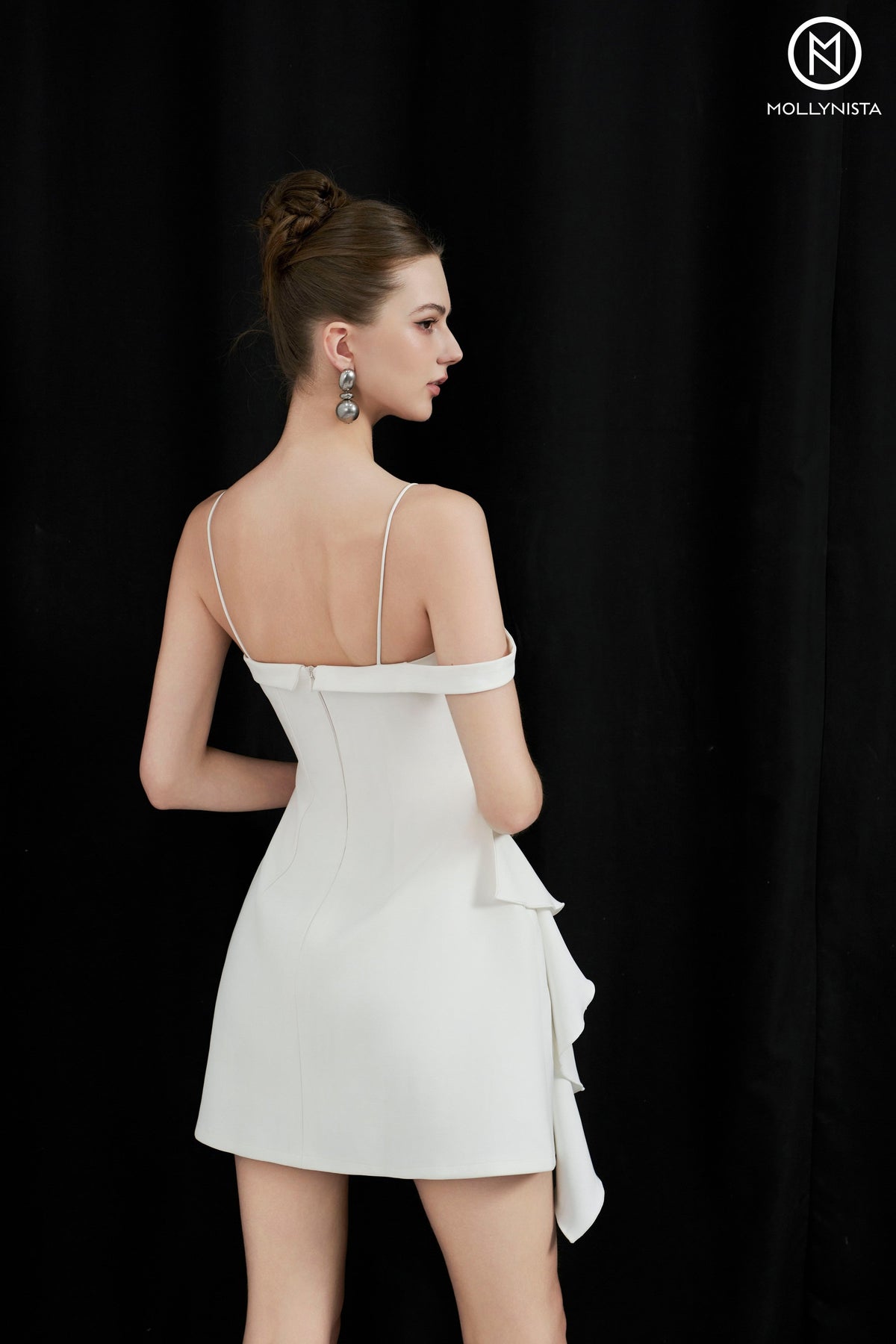 Dress With 2 Off-The-Shoulder Straps