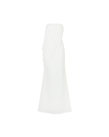 Asymmetric Drape Dress