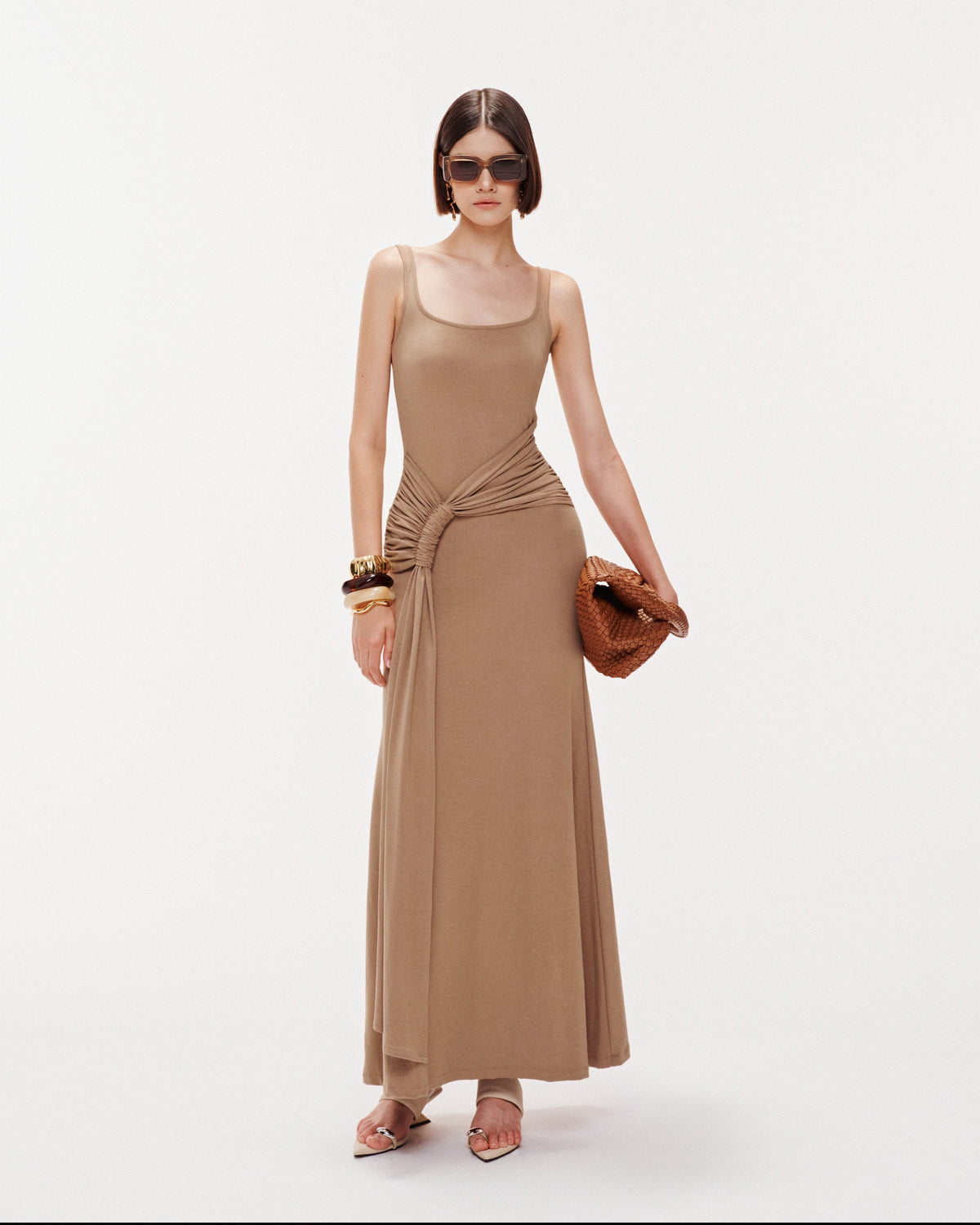 (PRE-ORDER) Ruched Bodycon Dress