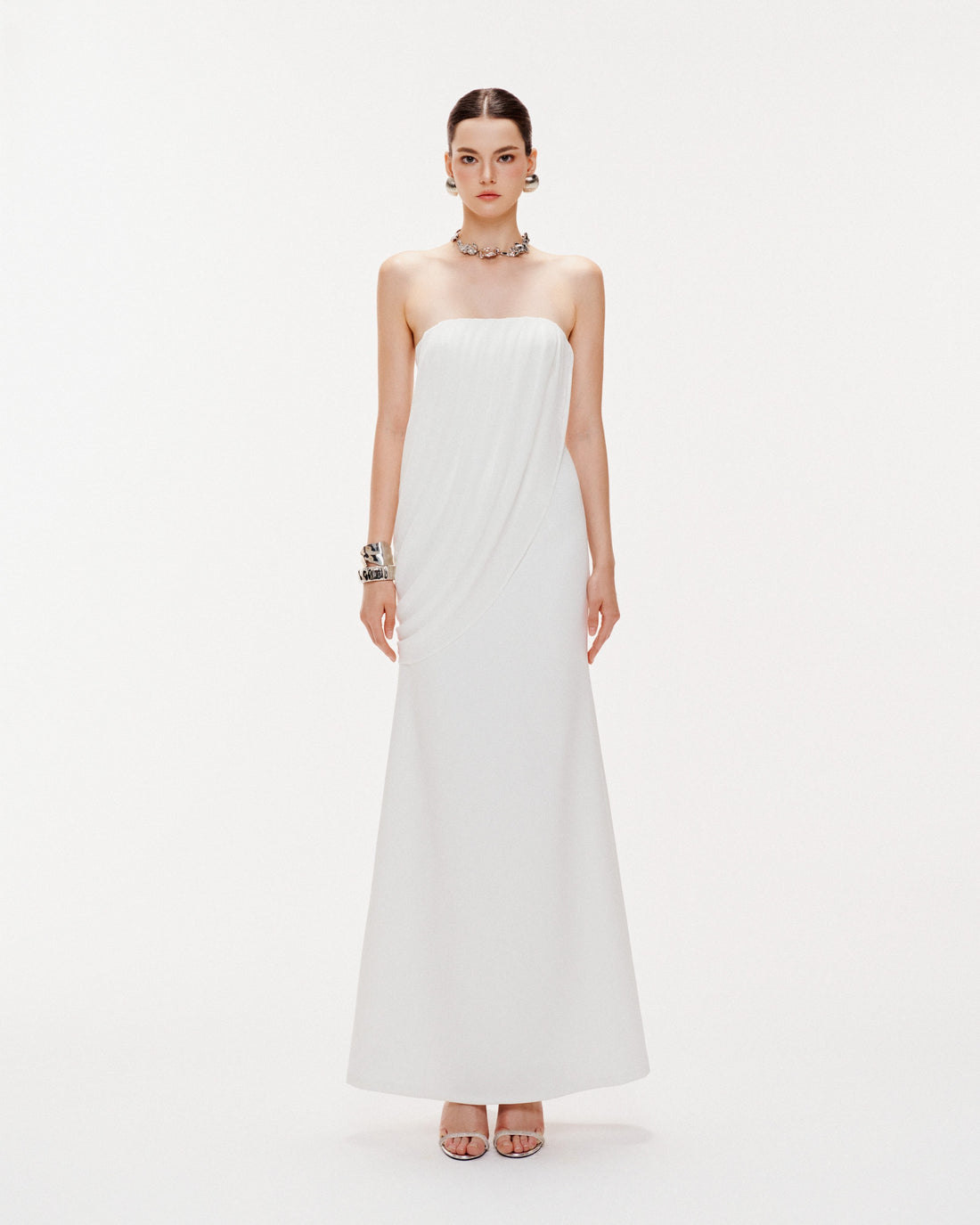 Asymmetric Drape Dress