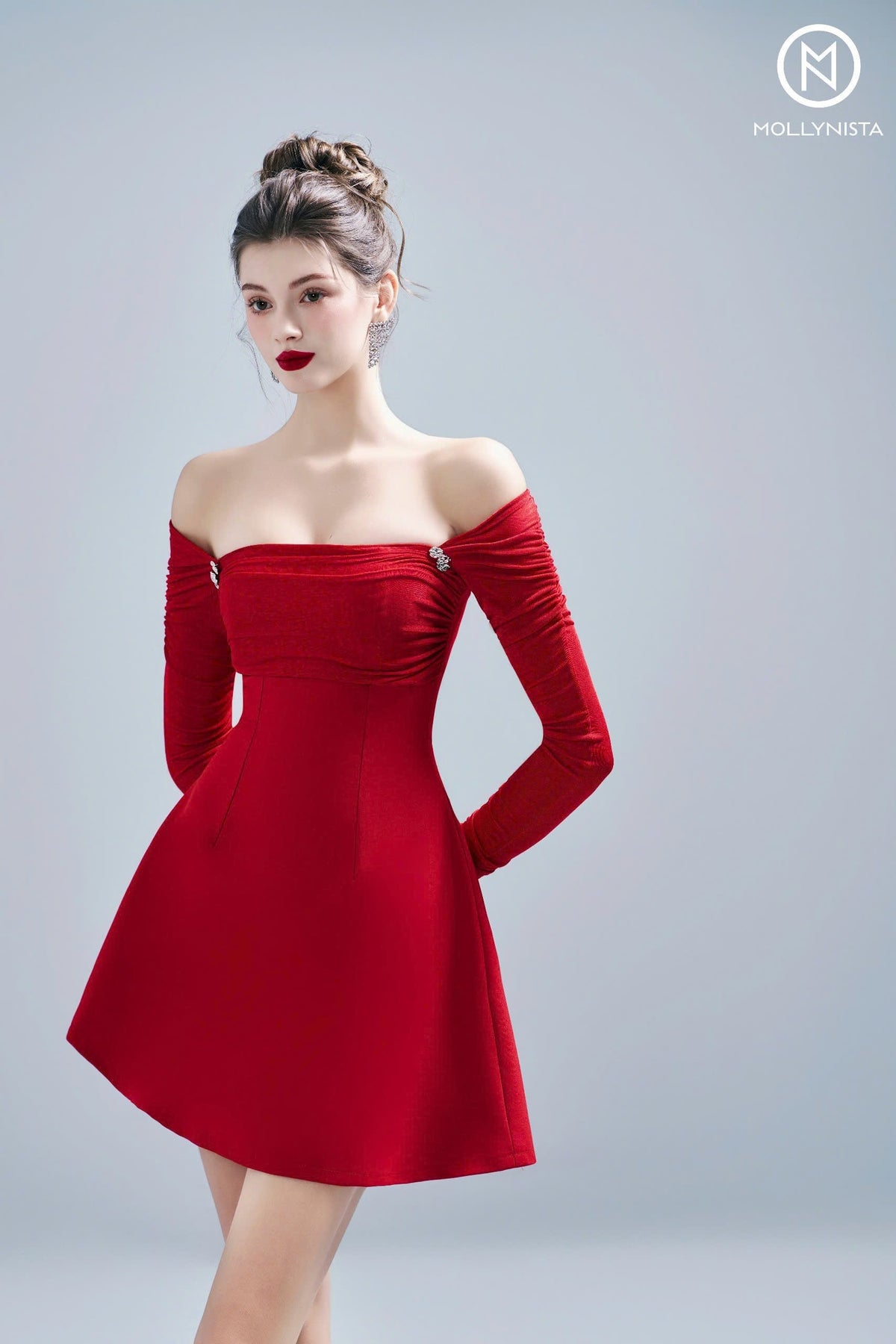 Long Sleeve Knit Dress