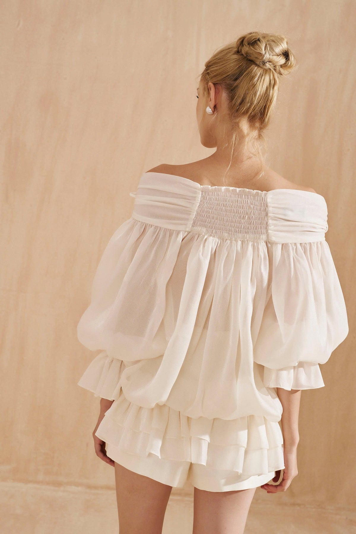 Shorts 2 Pleated Taffeta